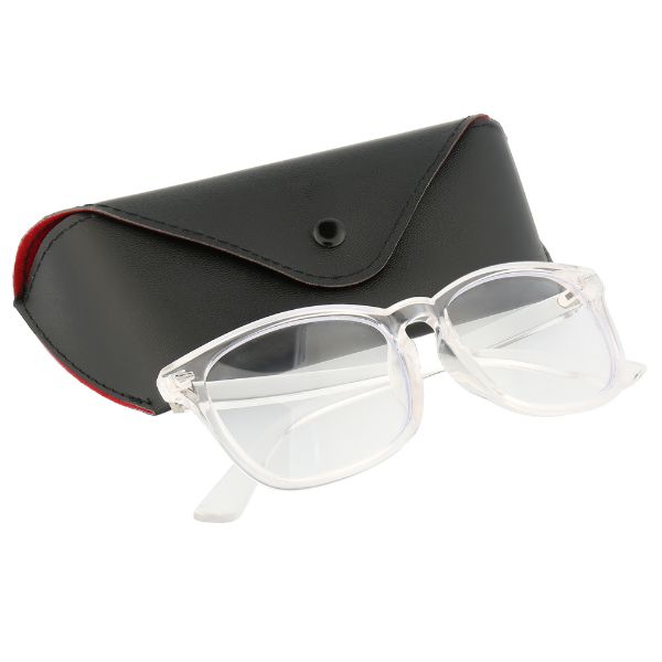 Alege ochelari uVision Retro Clear pentru ati proteja vederea de lumina albastra a calculatorului.