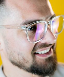 Alternative view of uVision Retro Large Clear, UNISEX