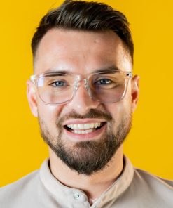 Alternative view of uVision Retro Large Clear, UNISEX