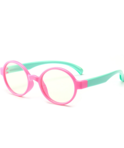 Alege ochelari uVision Harry Kids Mint & Pink pentru a proteja vederea copilului tau de lumina albastra a calculatorului.