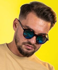 Ochelari protectie calculator si soare, uVision Sunny Blue, clip on cu lentile polarizate inclus, Unisex