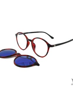 Alternative view of Ochelari protectie calculator si soare, uVision Sunny Blue, clip on cu lentile polarizate inclus, Unisex