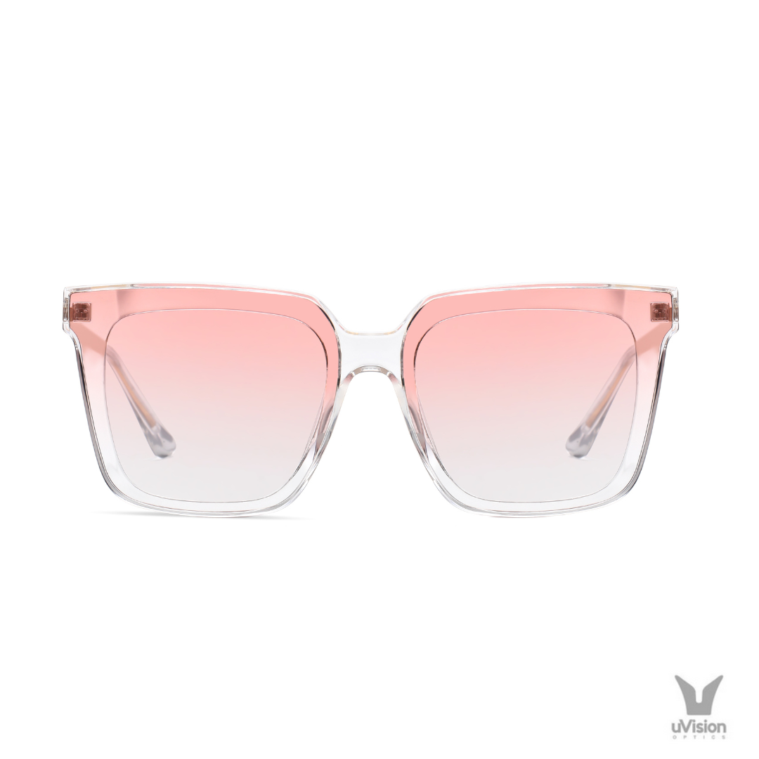 Ochelari uVision Vivien Gradual Pink, lentile NVision - imagine 5