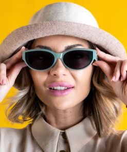 Ochelari de soare, uVision 80's Green Pastel, lentile 400Vision