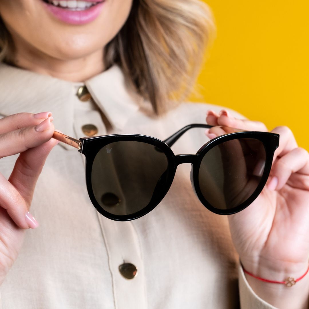 Ochelari de soare, uVision Victoria Black Gold, lentile NVision, Femei - imagine 8