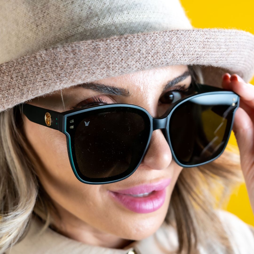 Ochelari de soare, uVision Olivia Emerald, lentile NVision, Femei - imagine 5