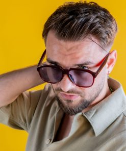 Ochelari de soare, uVision Leon Sangria, lentile 400Vision, Barbati