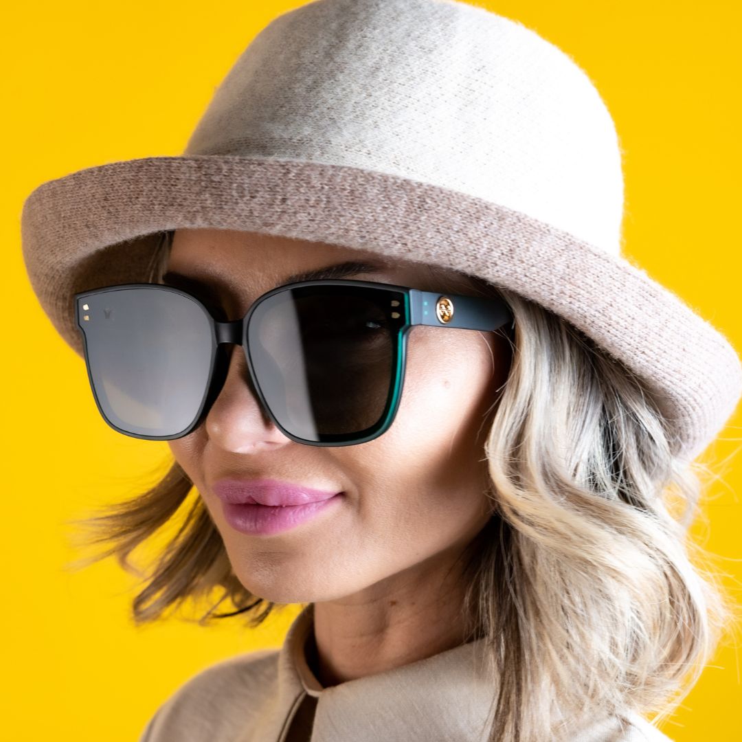 Ochelari de soare, uVision Olivia Emerald, lentile NVision, Femei - imagine 2