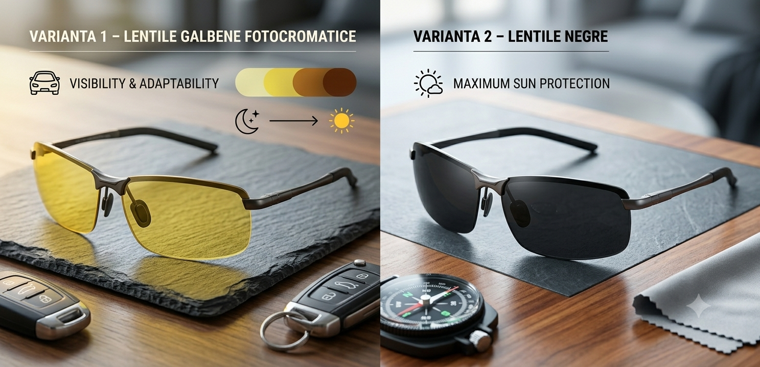 Ochelari uVision™ Hamilton Day – Lentile Polarizate pentru Condus și Outdoor - imagine 6