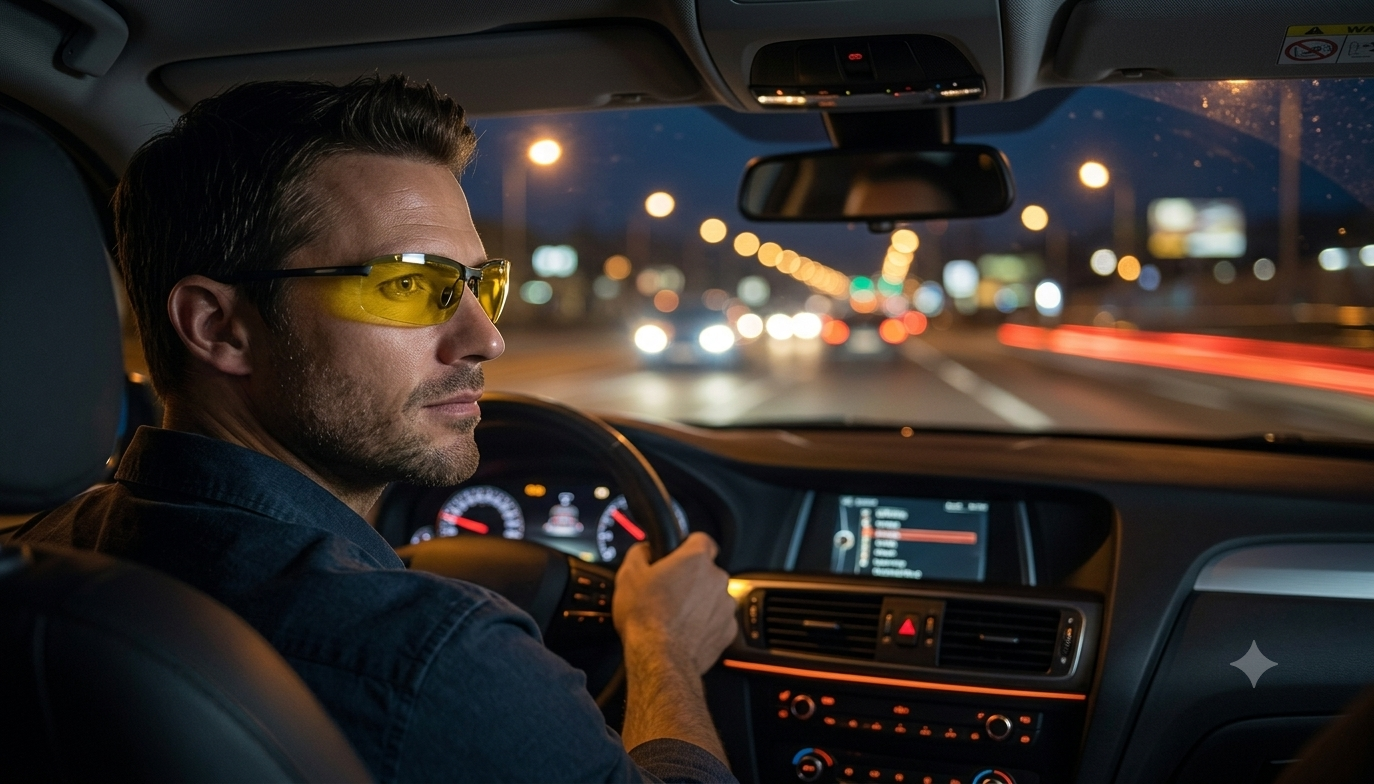 Ochelari uVision™ Hamilton Night – Lentile Heliomate pentru Zi și Noapte - imagine 4