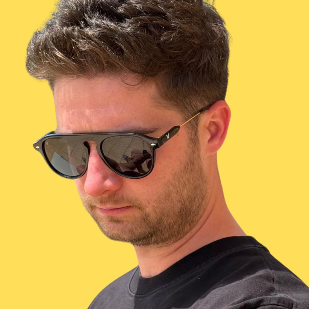 Ochelari de soare, uVision Alexis Black, lentile PolarVision